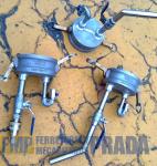 Toma muestras aluminio con cierre rapido sello viton 3 y 4 pulgadas